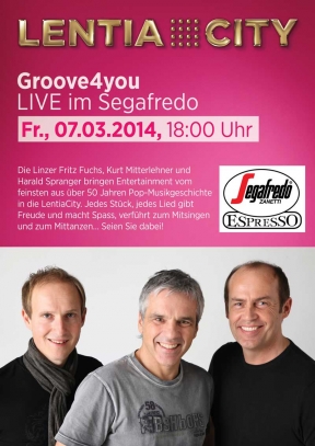 Groove4You live im Segafredo