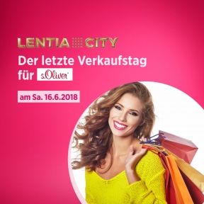 Der letzte Verkaufstag für s.Oliver