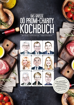 OÖ Charity Promi Kochbuch Präsentation Bild 4