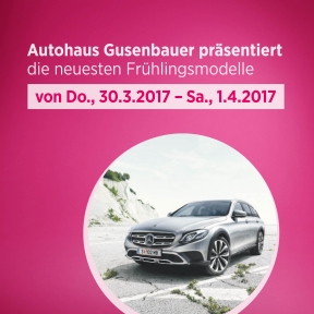Neue Frühlingsmodelle